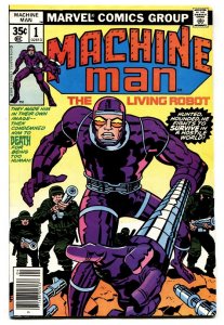 MACHINE MAN #1 comic book FIRST ISSUE 1978-BRONZE AGE MARVEL