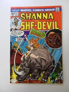 Shanna the She-Devil #4 (1973) VF- condition