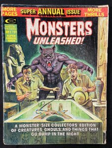 MONSTERS UNLEASHED ANNUAL #1 SUMMER 1975 VG