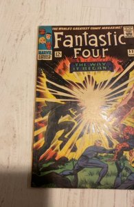 Fantastic Four 53 -Klaw app-the way it began-2nd black panther