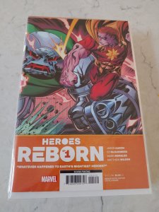 HEROES REBORN 1 2021 ED McGUINNESS 2ND PRINT VARIANT SQUADRON SUPREME THANOS