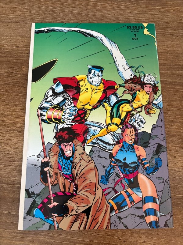 X-Men # 1 NM Connecting Variant Cover Marvel Comic Book Jim Lee Wolverine 7 J348