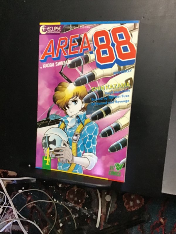 Area 88 #4   High-grade 4th issue key! NM- Wow! Tons listed