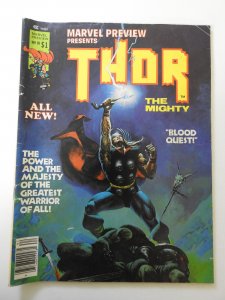 Marvel Preview #10 (1977) VG+ Condition