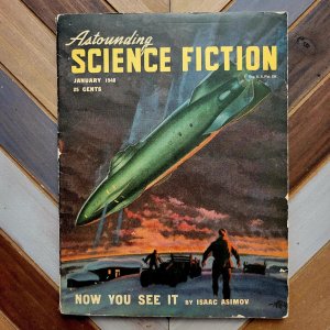 Astounding Science Fiction Vol 40 #5 VG+ (Jan 1948) Asimov, L Ron Hubbard | Pulp