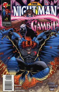 Night Man/Gambit, The #1 FN ; Malibu | Ultraverse X-Men Spin-Off