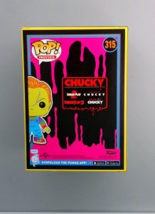 Funko Pop! Chucky #315, Bride of Chucky, Entertainment Earth Excl. Black Light
