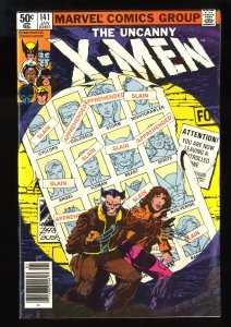 X-Men #141 VF- 7.5 Newsstand Variant Days of Future Past!