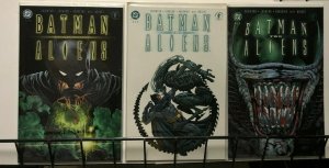 BATMAN ALIENS TWO (2003) 1-3 Together Again!! BAGGED/ BOARDED Dark Horse/DC