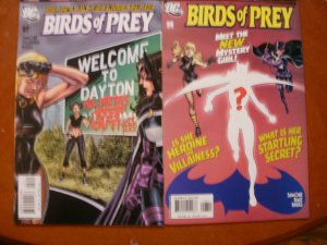 4 DC Comic: BIRDS OF PREY #95 Black Jade #96 Alice #97 Piper #98 Mystery Girl