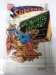 Superman (1984) # 391 (VF/NM) Canadian Price Variant • CPV • Cary Bates • DC