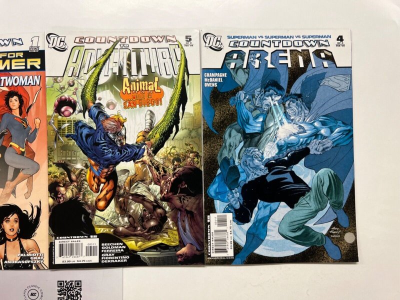 4 Countdown DC Comic Books # 1 1 4 5 Batman Superman Wonder Woman Flash 4 JS42