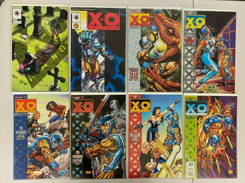 X-O Manowar Valiant Comic Lot #7-52 39 Diff Books 8.0 VF (1992-1995)