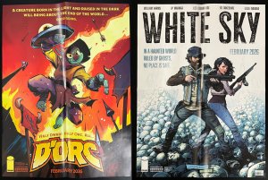 D'ORC & WHITE SKY #1 2 SIDED PROMO POSTER 24 X 18 FOLDED IMAGE 2026 PROSHIPPER