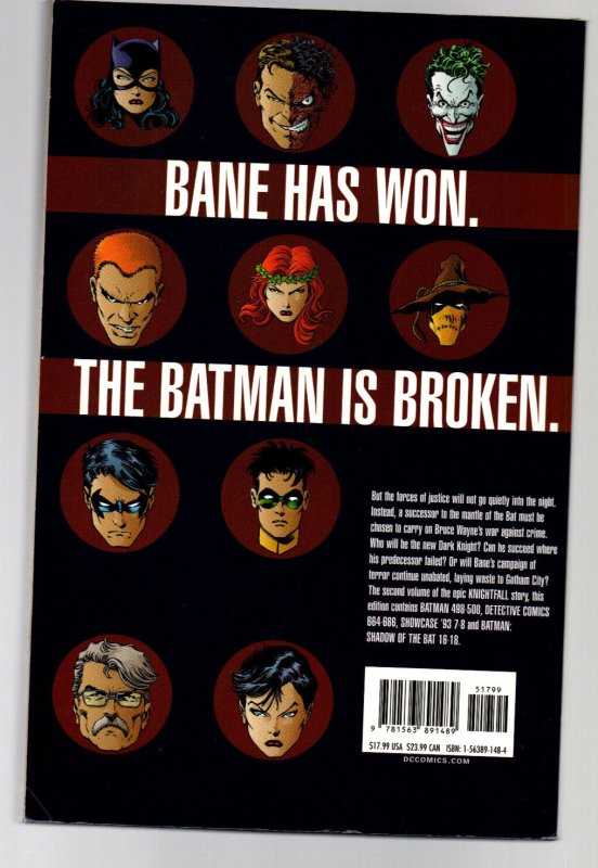 Batman Knightfall Book Two: Who Rules the Night TPB - 2000 - (-NM)