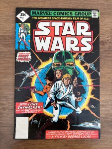 Star Wars # 1 VF Marvel Comic Book Chewbacca Luke Skywalker Vader 19 J282