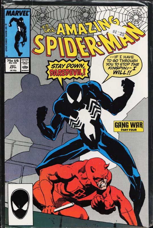 The Amazing Spider-Man #287 Direct Edition (1987) Spider-Man