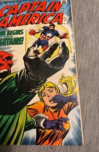 Captain America #115  (1969)vs the redskull