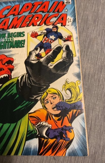 Captain America #115  (1969)vs the redskull