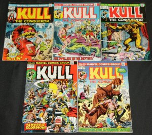 Vintage Marvel Bronze KULL 15pc Mid Grade Comic Lot FN/VF Conqueror Destroyer