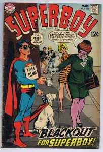 Superboy #154 ORIGINAL Vintage 1969 DC Comics