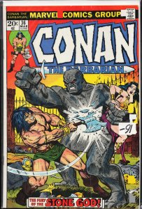 Conan the Barbarian #36 (1974) Conan