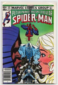 The Spectacular Spider-Man #82 (1983) Spider-Man