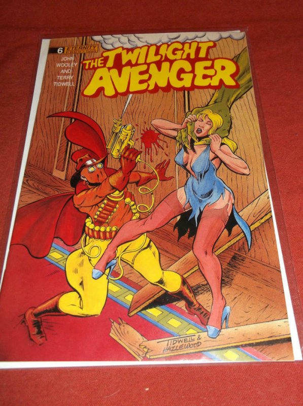 TWILIGHT AVENGER #6, VF, Tidwell, Eternity 1988 1989  more Indies in store