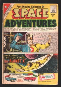 Space Adventures #36  1960 - Charlton  -G - Comic Book