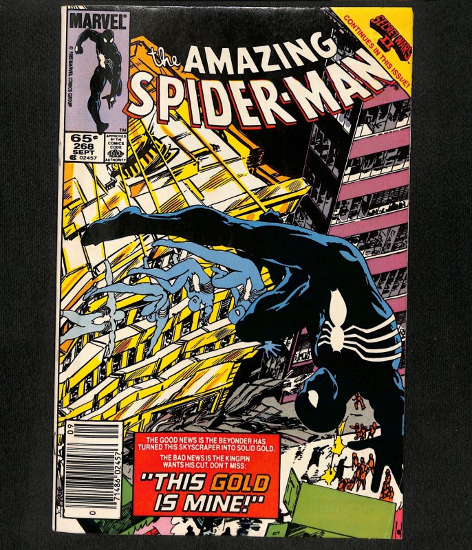 Amazing Spider-Man #268 Newsstand Variant