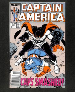 Captain America #348 Newsstand Variant