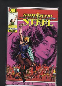 Sisterhood of Steel #1-8 Set. EPIC COMICS. 1984