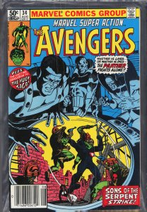 Marvel Super Action #34 (1981) The Avengers