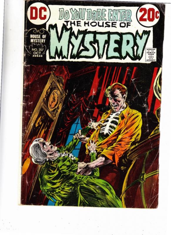 House of Mystery #207 (Oct-72) VG Affordable-Grade 