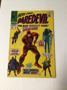 Daredevil 27 5.5 Fine- Fn- Amazing Spider-man Crossover Silver Age