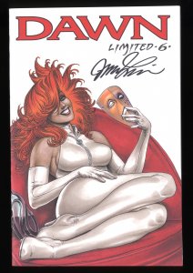 Dawn (1995) #6 NM/M 9.8 Signed Linsner w/ COA! Limited Edition Variant