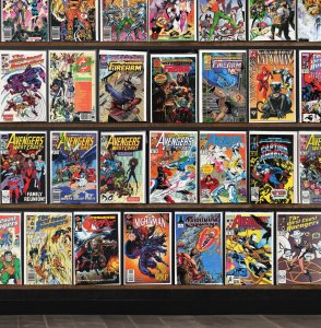Huge Lot 140+ Comics with Avengers West Coast, West Coast Avengers & More!