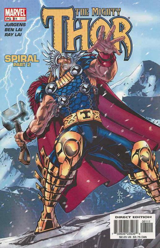 Thor (Vol. 2) #61 VF/NM; Marvel | save on shipping - details inside