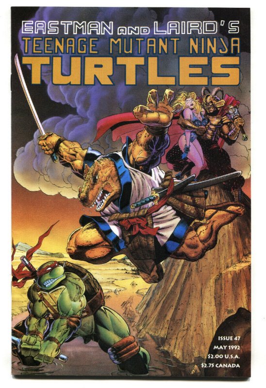 TEENAGE MUTANT NINJA TURTLES #47 comic book 1992 Space Usagi vf/nm