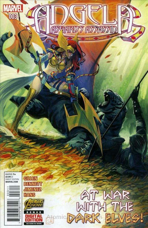 Angela: Asgard’s Assassin #3 VF/NM; Marvel | save on shipping - details inside