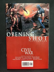 Civil War Opening Shot Sketchbook VF Marvel Comics C135A