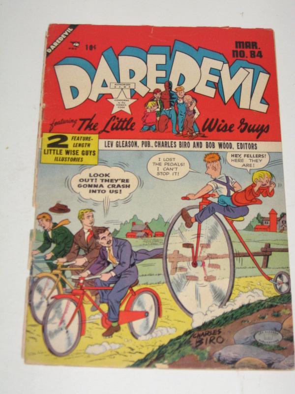 Lev Gleason Daredevil Comics #84 (Mar 1952, Lev Gleason) - G- Condition