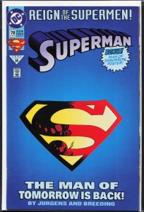 Superman #78 (1993) Superman