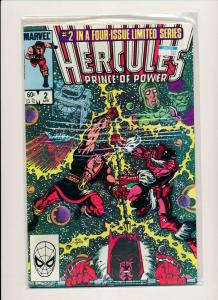 Marvel Mini Series of 4-HERCULES PRINCE OF POWER #1-4 F/VF 1983/'84 (PF471) 