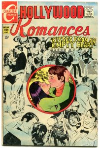 Hollywood Romances #49 1969- Chalrton comics- cool cover VG