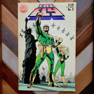 THE FLY #2 FN (Archie/Red Circle 1983) ft FLY GIRL! Steranko Cover & Ditko Art