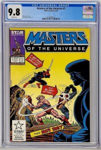 Masters Of The Universe #7 Marvel Star 1986 CGC 9.8 Top Census Grade