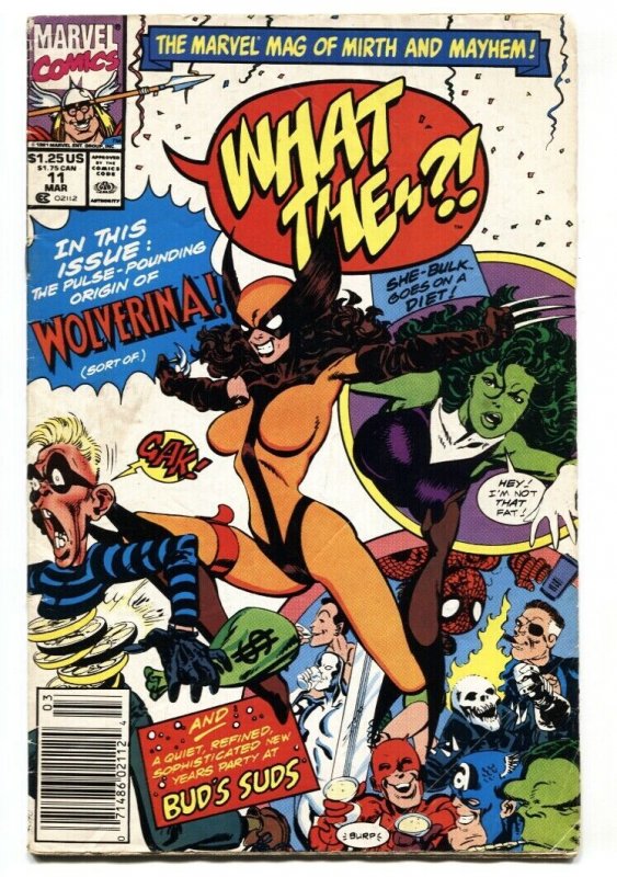 What The #11 Wolverina 1991 Wolverine parody issue comic