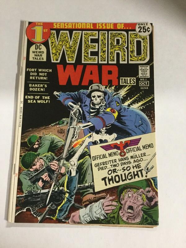 Weird War Tales 1 Fn- Fine- 5.5 DC Comics