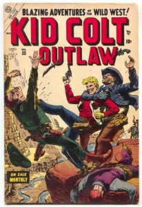 Kid Colt Outlaw #35  1954 - Atlas  -FN - Comic Book